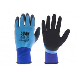 Scan 2ARK64L-24 Waterproof Latex Gloves - L (Size 9)