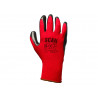 Scan N1501R Nitrile Coated Knitted Gloves - M (Size 8)