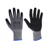 Breathable Microfoam Nitrile Gloves - M (Size 8)