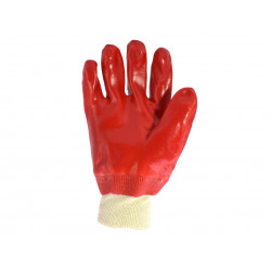 Scan 5002 PVC Knitwrist Gloves - L (Size 9)