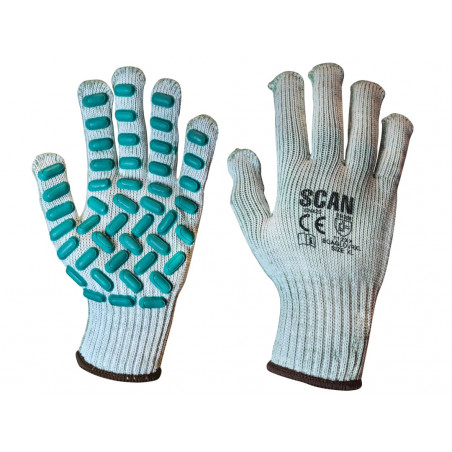 Scan L8500 Vibration Resistant Latex Foam Gloves - XL (Size 10)