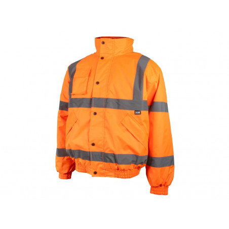 Scan UC804-O Hi-Vis Bomber Jacket Orange - L (44in)