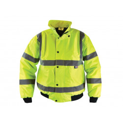 Scan UC804 Hi-Vis Yellow Bomber Jacket - M (41in)