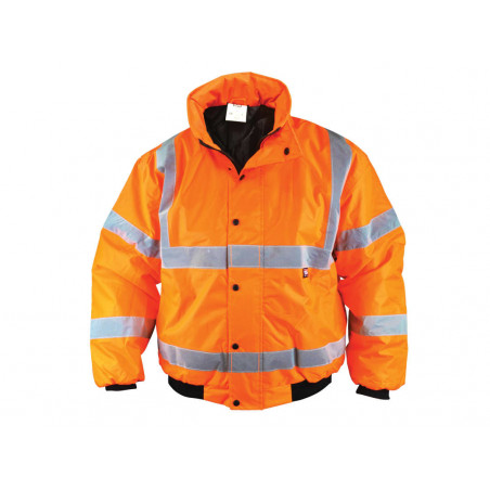 Scan UC804-O Hi-Vis Bomber Jacket Orange - M (41in)