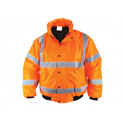 Scan UC804-O Hi-Vis Bomber Jacket Orange - XXL (52in)
