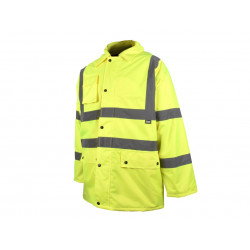 Scan UC803 Hi-Vis Motorway Jacket Yellow - XXL (52in)
