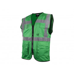 Scan SFV09-G Hi-Vis Utility Green Waistcoat - L (44in)
