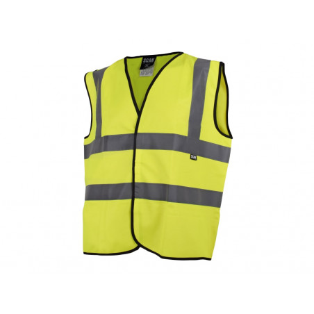 Scan UC801 Hi-Vis Waistcoat Yellow - L (44in)