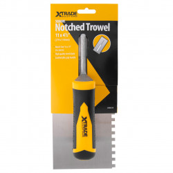 XTrade X0900139 Square Notched Trowel 11”