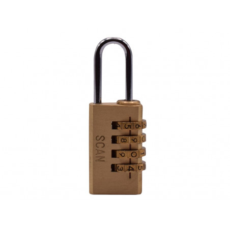 Brass Combination Padlock 20mm
