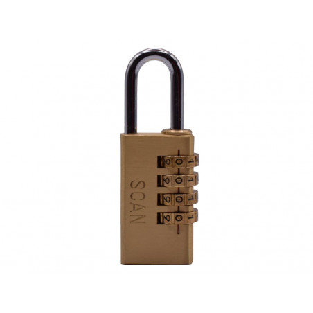 Brass Combination Padlock 28mm