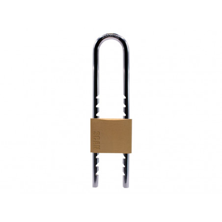 Scan ZA115-L50 Brass Padlock 50mm Sliding Shackle