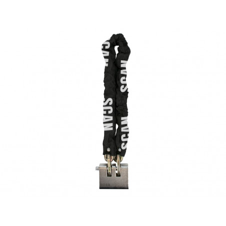 Scan WA114-4+ZA112-90 Heavy-Duty Chain 1m x 9mm + Armoured Padlock