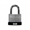 Scan QC0130 Laminated Steel Padlock 30mm