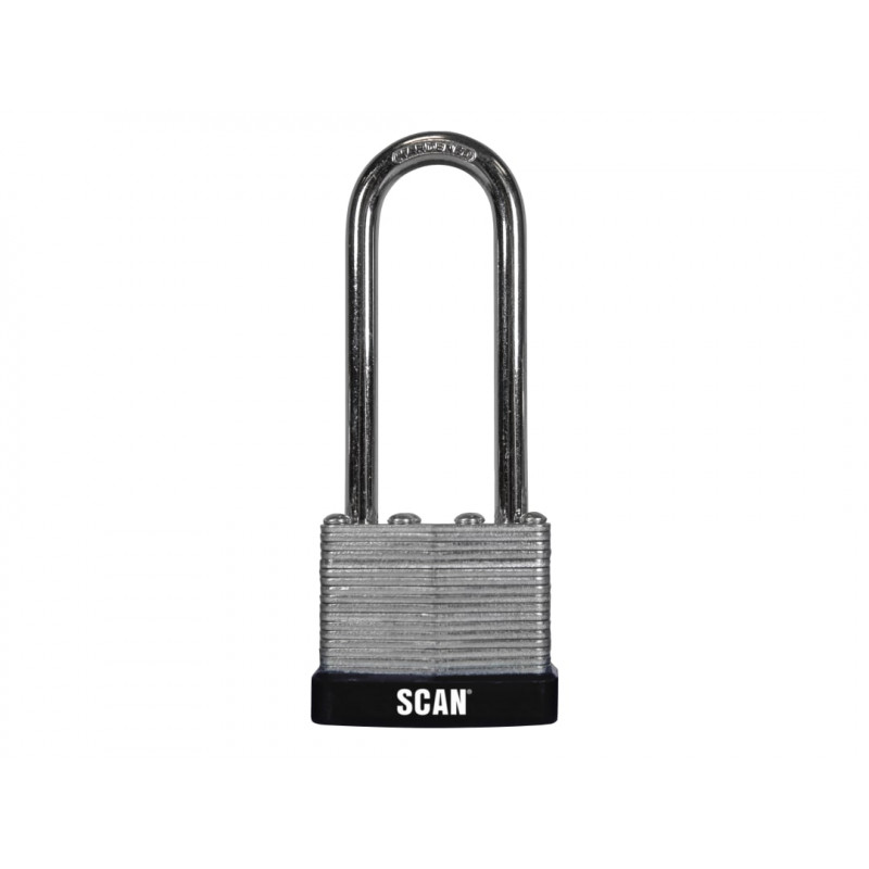 Scan QC0140L Laminated Steel Padlock 40mm Long Shackle Scan QC0140L Laminated Steel Padlock 40mm Long Shackle