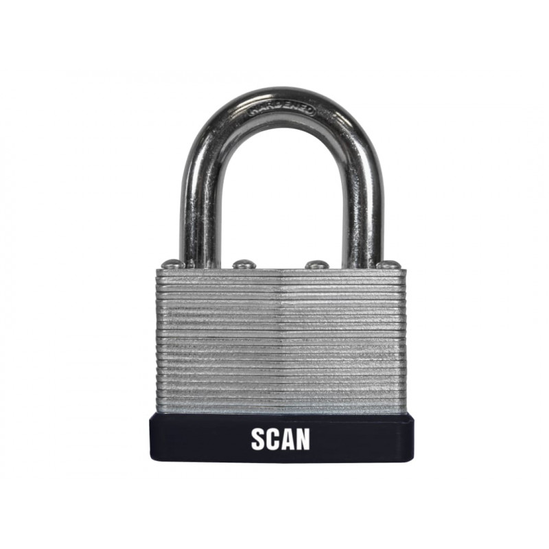 Scan QC0150 Laminated Steel Padlock 50mm Scan QC0150 Laminated Steel Padlock 50mm