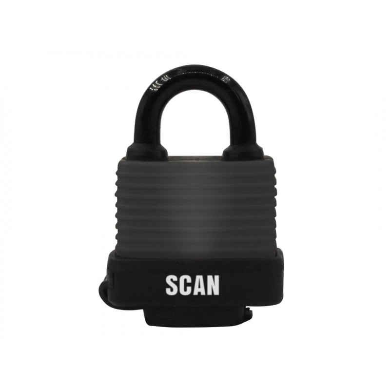 Scan ZD113-A45 Weatherproof Laminated Steel Padlock 45mm Scan ZD113-A45 Weatherproof Laminated Steel Padlock 45mm