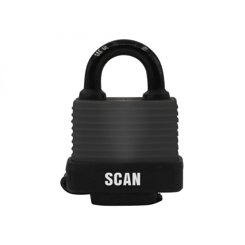 Scan ZD113-A50 Weatherproof Laminated Steel Padlock 50mm Scan ZD113-A50 Weatherproof Laminated Steel Padlock 50mm