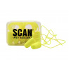 Scan EC-1001A-C Foam Earplugs & Cord (6 Pairs)