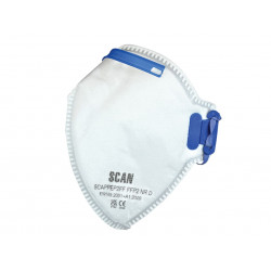 Scan DTC3XD-3 Fold Flat Disposable Mask FFP2 Protection (Pack 3)