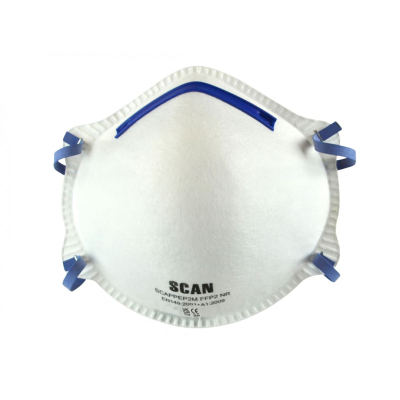 Scan DTC3M-3 Moulded Disposable Mask FFP2 Protection (Pack 3) Scan DTC3M-3 Moulded Disposable Mask FFP2 Protection (Pack 3)