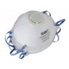 Scan DTC3M-F-3 Moulded Disposable Mask Valved FFP2 Protection (Pack 3)