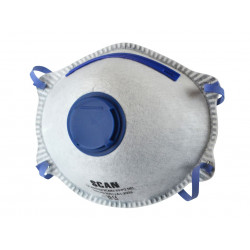 Scan DAC4M-F-3 Moulded Disposable Odour Mask Valved FFP2 Protection (Pack 3)