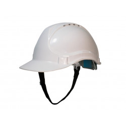 Scan YS-4B Deluxe Safety Helmet - White