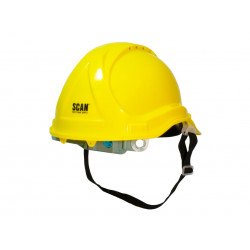 Scan YS-4B Deluxe Safety Helmet - Yellow