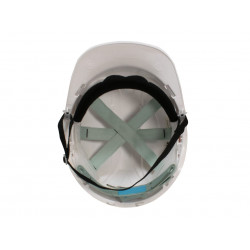 Scan YS-4B Deluxe Safety Helmet - White