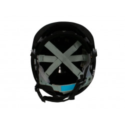 Scan YS-4C Short Peak Safety Helmet Black
