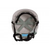 Scan YS-4C Short Peak Safety Helmet White