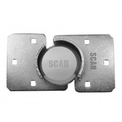 Scan BQ-0003 Heavy-Duty Van Hasp & Padlock
