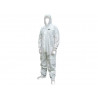 Scan 2503  LARGE Chemical Splash Resistant Disposable Coverall White Type 5/6 L (39-42in)