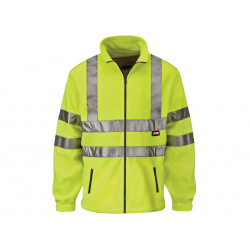 Scan BX210-T L Hi-Vis Yellow Full Zip Fleece - L (42in)