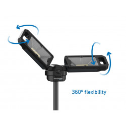 SCANGRIP® 03.6105C TOWER 5 CONNECT Floodlight with Integrated Tripod 18V Bare Unit