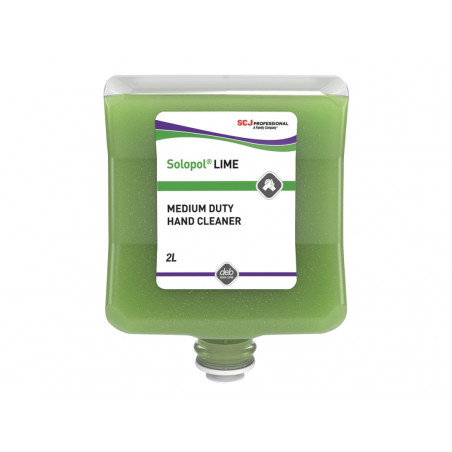 SC Johnson Professional LIM2LT Solopol® Lime Medium/Heavy-Duty Hand Wash Cartridge 2 litre