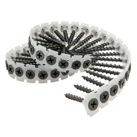 Senco 39A25MP DuraSpin® Collated Screws Drywall to Wood 3.9 x 25mm (Pack 1000)