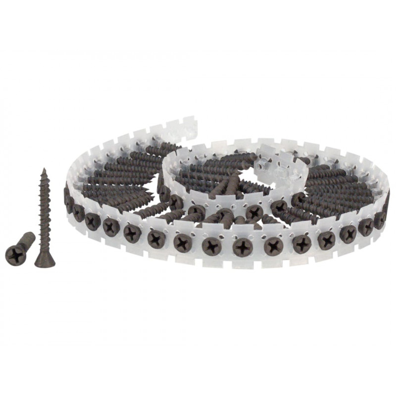 Senco 39J30MP DuraSpin® Collated Screws Fermacel Fibre Board to Wood 3.9 x 30mm (Pack 1000) Senco 39J30MP DuraSpin® Collated Screws Fermacel Fibre Board to Wood 3.9 x 30mm (Pack 1000)