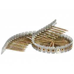 Senco 42K25MY DuraSpin® Collated Screws Flooring/Wood PH2 4.2 x 25mm (Pack 1000)