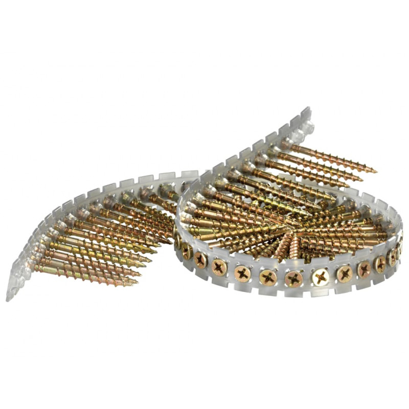 Senco 42K25MY DuraSpin® Collated Screws Flooring/Wood PH2 4.2 x 25mm (Pack 1000) Senco 42K25MY DuraSpin® Collated Screws Flooring/Wood PH2 4.2 x 25mm (Pack 1000)