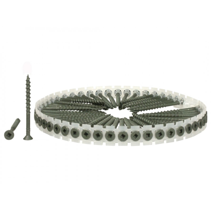 Senco 42W55MW DuraSpin® Collated Screws Decking Weatherex 4.2 x 55mm (Pack 1000) Senco 42W55MW DuraSpin® Collated Screws Decking Weatherex 4.2 x 55mm (Pack 1000)