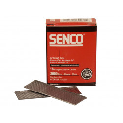 Senco RX17EAAD Straight Brad Nails Galvanised 16G x 38mm (Pack 2000)