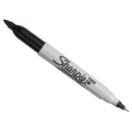 Sharpie® 1985877 Twin Tip Permanent Marker Black