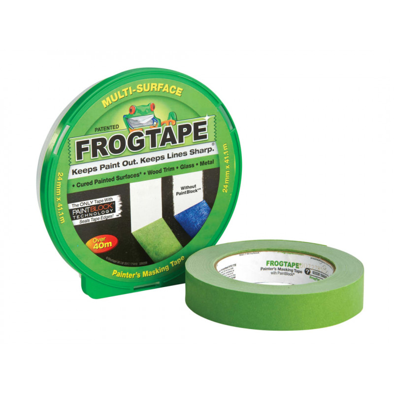 Shurtape 150182 FrogTape® Multi-Surface Masking Tape 24mm x 41.1m Shurtape 150182 FrogTape® Multi-Surface Masking Tape 24mm x 41.1m