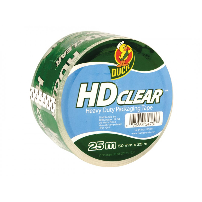 Shurtape 222181 Duck Tape® Packaging Heavy-Duty 50mm x 25m Clear