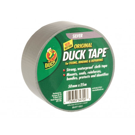 Shurtape 222225 Duck Tape® Original 50mm x 25m Silver