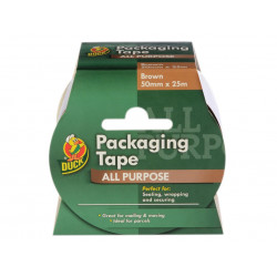 Shurtape 260204 Duck Tape® Packaging Tape 50mm x 25m Brown