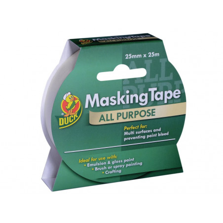 Shurtape 232316 Duck Tape® All-Purpose Masking Tape 25mm x 25m