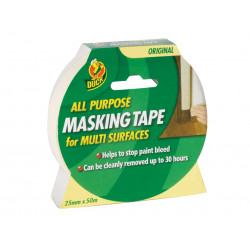 Shurtape 232317 Duck Tape® All-Purpose Masking Tape 25mm x 50m